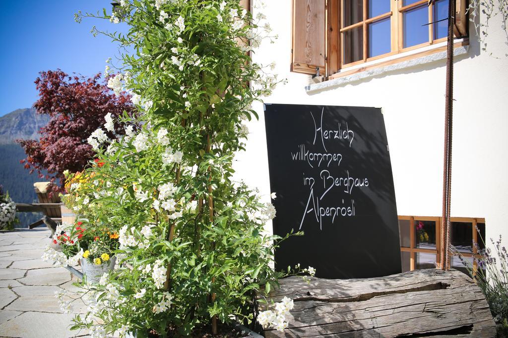 Berghaus Alpenroesli Hotel Klosters Exterior photo